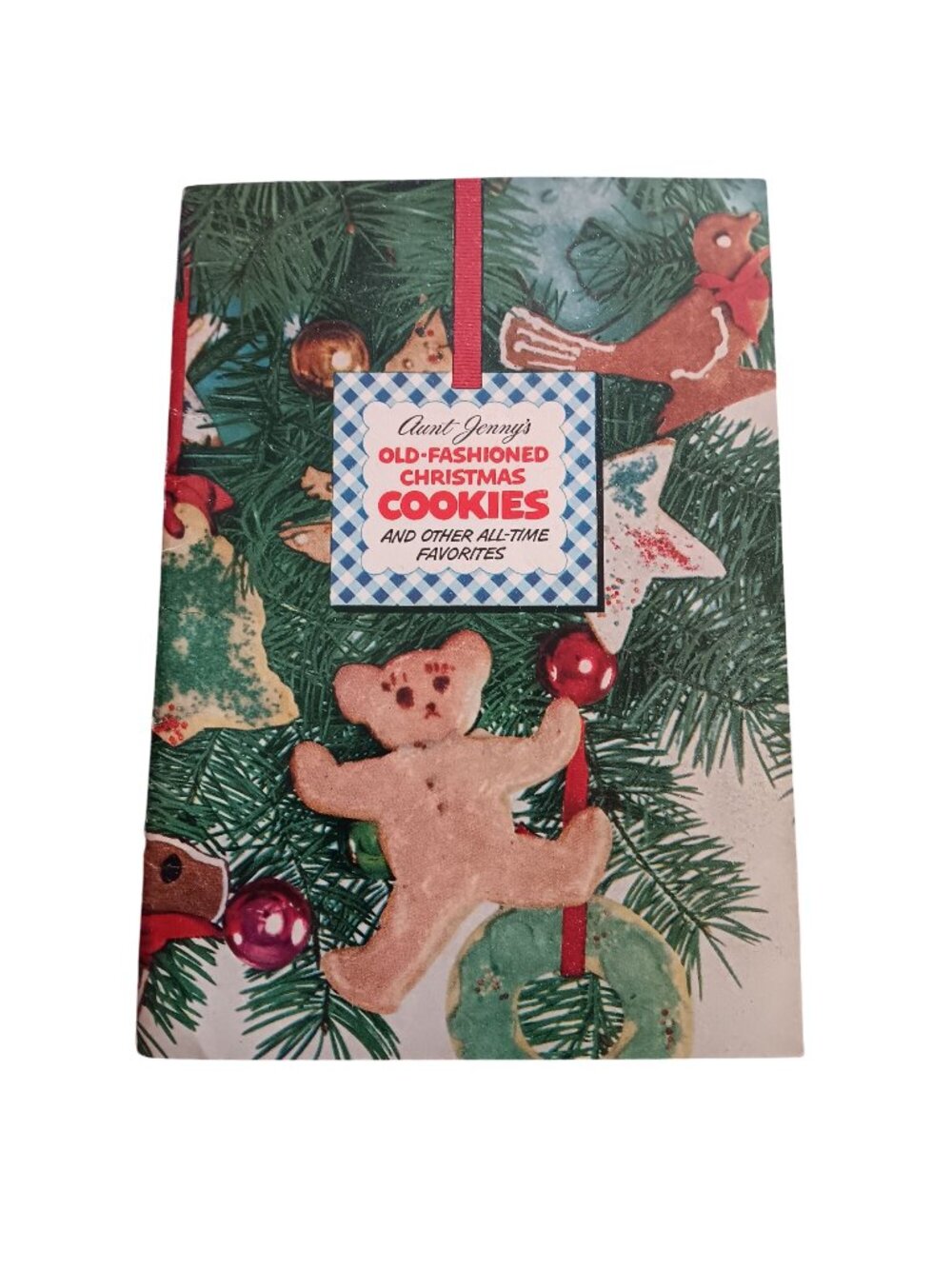 Recipe Book 1952 Vintage Aunt Jennys Old-Fashioned Christmas Cookie